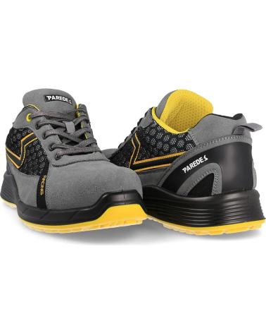 Schuhe für Damen und Herren PAREDES ZAPATILLAS DE SEGURIDAD ALONSO PLUS GRIS GRIS