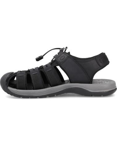 Sandalias de Hombre paredes SANDALIAS TREKKING HOMBRE AMPURDAN NEGRO NEGRO