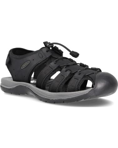 Sandalias de Hombre paredes SANDALIAS TREKKING HOMBRE AMPURDAN NEGRO NEGRO