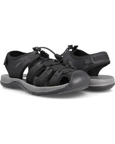Sandalias de Hombre paredes SANDALIAS TREKKING HOMBRE AMPURDAN NEGRO NEGRO