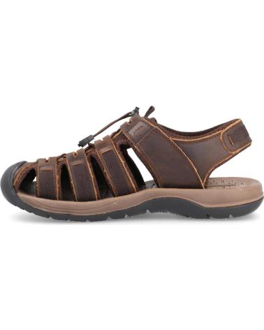 Sandalias de Hombre PAREDES S AMPURDAN MARRON OSCURO