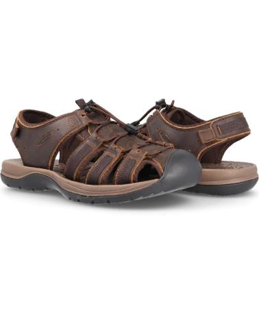 Sandalias de Hombre PAREDES S AMPURDAN MARRON OSCURO