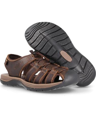 Sandalias de Hombre PAREDES S AMPURDAN MARRON OSCURO