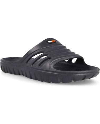 Sandalias de Hombre paredes CHANCLAS DE PISCINA HOMBRE FINISTERRE NEGRO NEGRO