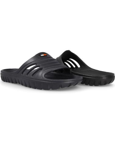 Sandalias de Hombre paredes CHANCLAS DE PISCINA HOMBRE FINISTERRE NEGRO NEGRO