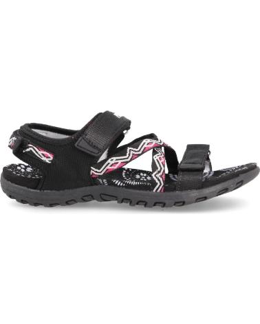 Sandalias de Mujer PAREDES S RUIDERA NEGRO-ROSA