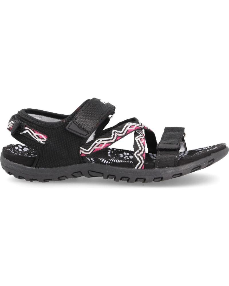 Sandalias de Mujer PAREDES S RUIDERA NEGRO-ROSA