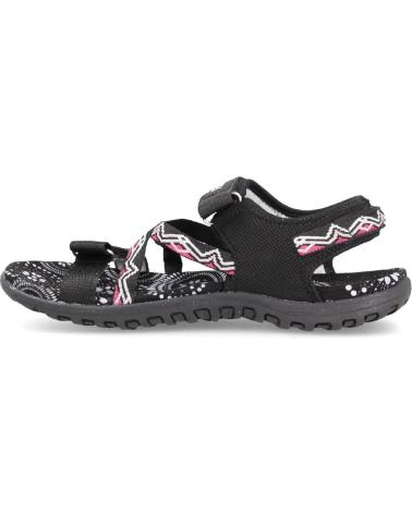 Sandalias de Mujer PAREDES S RUIDERA NEGRO-ROSA