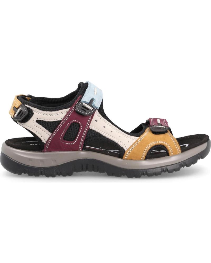 Sandalias de Mujer y Niña PAREDES S TREKKING BANYOTES GRIS-LILA