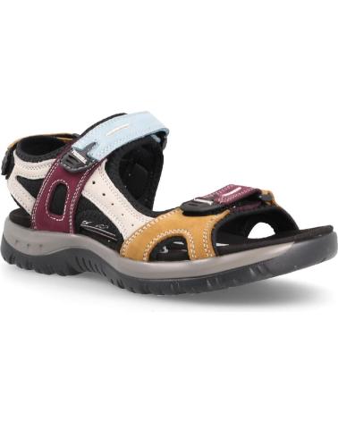Sandalias de Mujer y Niña PAREDES S TREKKING BANYOTES GRIS-LILA
