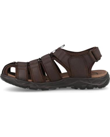 Sandalias de Hombre PAREDES - SANDALIA PIEL VERANO OBI VP20323 MARRON