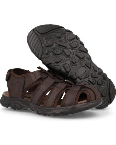 Sandalias de Hombre PAREDES - SANDALIA PIEL VERANO OBI VP20323 MARRON