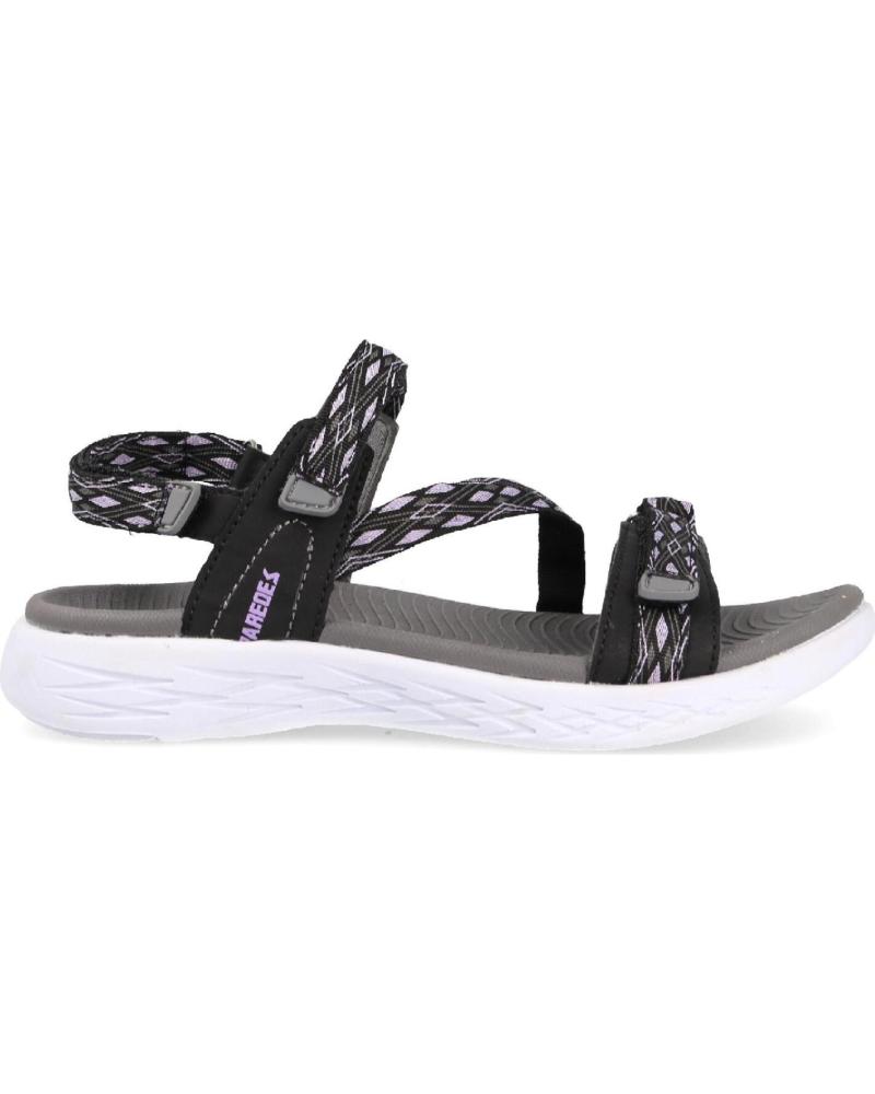 Sandali per Donna e Bambina PAREDES SANDALIAS OUTDOOR MUJER MACARELLA NEGRO NEGRO