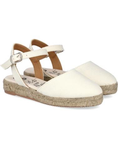 Sandalias de Niña BUBBLE BOBBLE 240 ALPARGATAS YUTE NINA BEIG