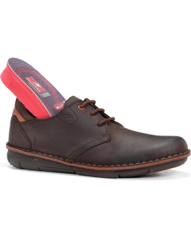 Scarpe per Uomo FLUCHOS ZAPATO PIEL MARRON CONFORT CASTANOCOM 1