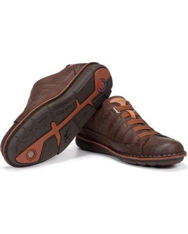 Zapatos de Hombre FLUCHOS ZAPATO F0703 CASTANO HOMBRE DESERT CASTANOCOM 1