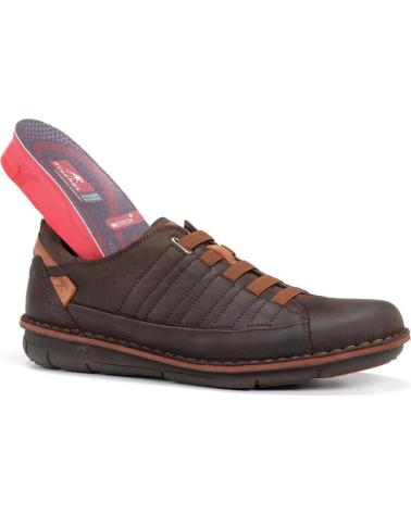 Zapatos de Hombre FLUCHOS ZAPATO F0703 CASTANO HOMBRE DESERT CASTANOCOM 1