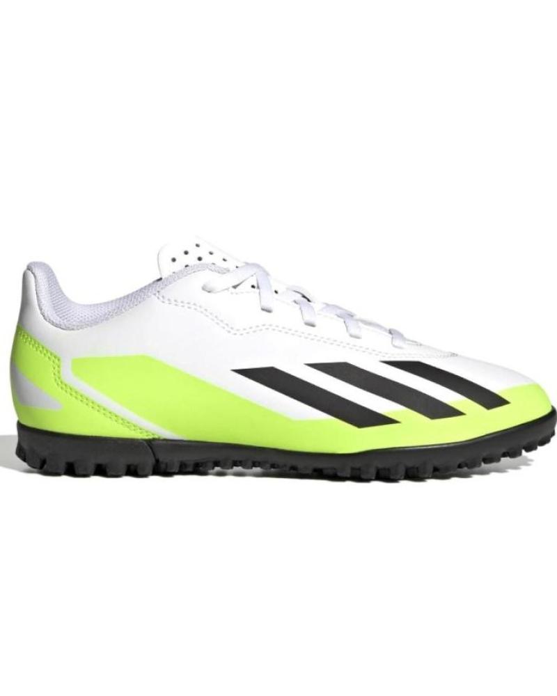 Sportif pour Fille et Garçon ADIDAS FUTBOL MULTITACO X CRAZYFAST 4 TF J IE4066 NEGRO
