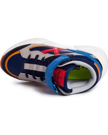 Deportivas de Niña y Niño MUNICH MINI TRACK BOOT VCO AZUL MARINO-MULTI