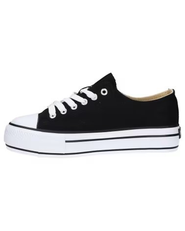 Sportivo-De-Mujer-MTNG-SNEAKERS MTNG 69423-C20462 IN TELA NERA-C20462-CANVAS-NEGRO