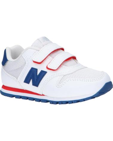 Sapatilhas de Menina e Menino NEW BALANCE IV500WRB WHITE-RED