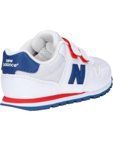 Sapatilhas de Menina e Menino NEW BALANCE IV500WRB WHITE-RED