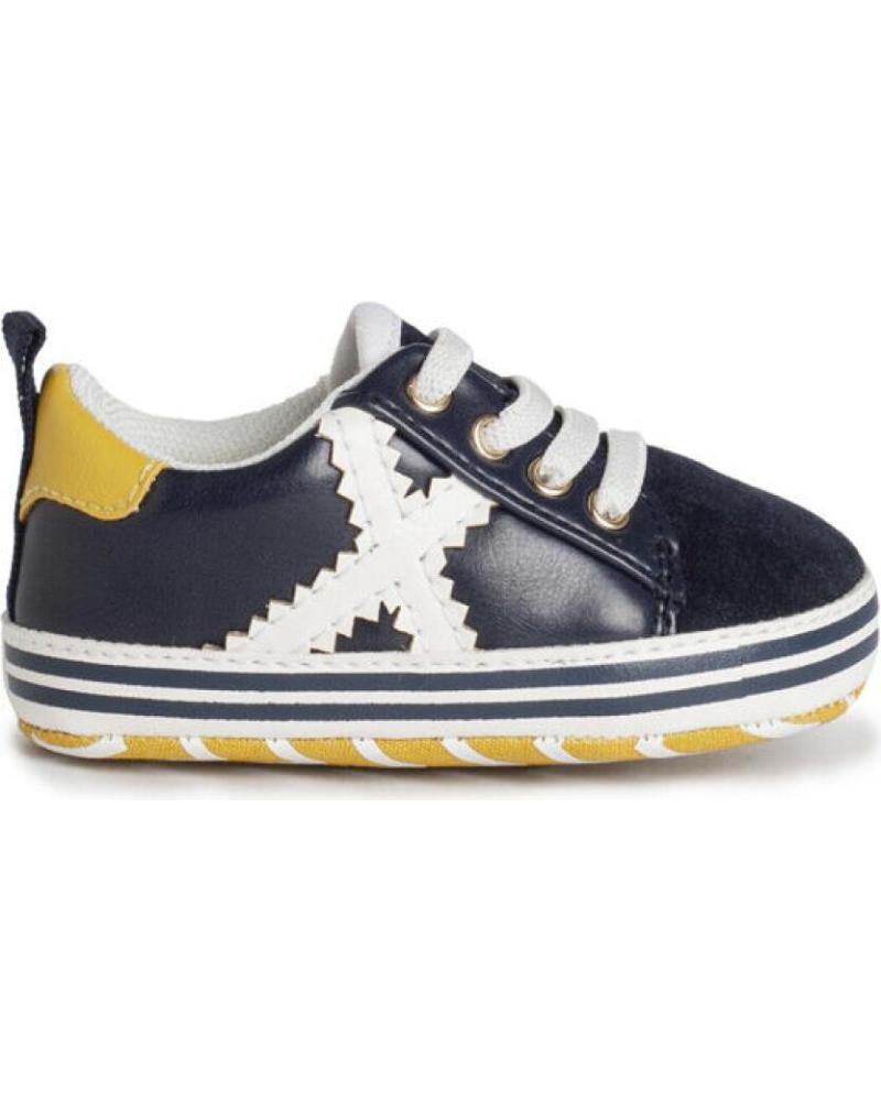 Zapatillas deporte pour Fille et Garçon munich RETE ZERO AZUL MARINO-AMARILLO