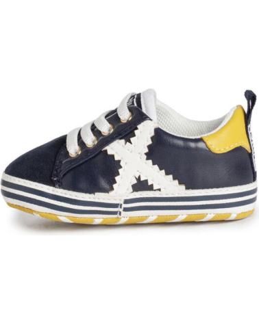 Zapatillas deporte pour Fille et Garçon munich RETE ZERO AZUL MARINO-AMARILLO