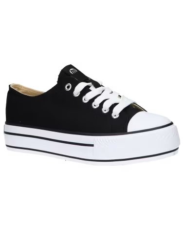 Sportivo-De-Mujer-MTNG-SNEAKERS MTNG 69423-C20462 IN TELA NERA-C20462-CANVAS-NEGRO
