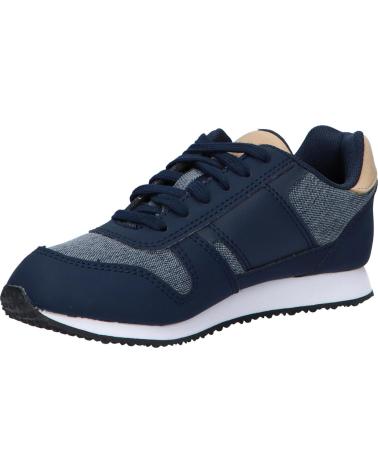 Woman and girl and boy Zapatillas deporte LE COQ SPORTIF 2020282 JAZY CLASSIC GS DRESS BLUE-TAN