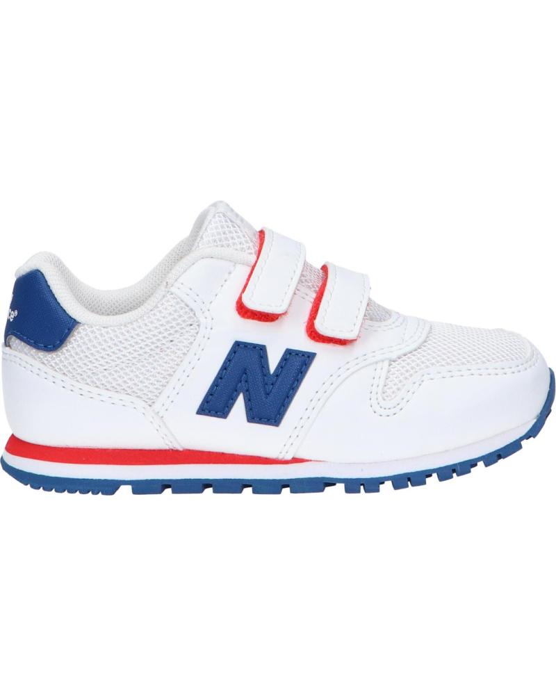 Sapatilhas de Menina e Menino NEW BALANCE IV500WRB WHITE-RED
