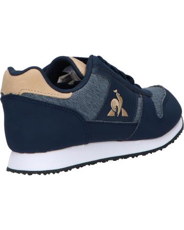 Woman and girl and boy Zapatillas deporte LE COQ SPORTIF 2020282 JAZY CLASSIC GS DRESS BLUE-TAN