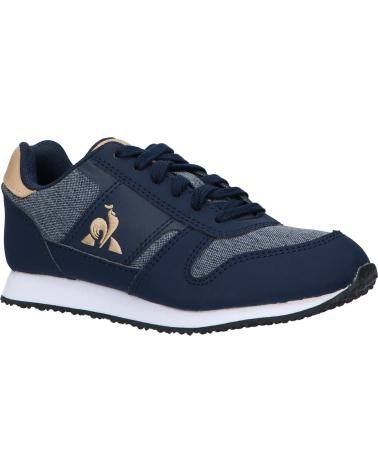 Woman and girl and boy Zapatillas deporte LE COQ SPORTIF 2020282 JAZY CLASSIC GS DRESS BLUE-TAN