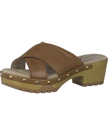 Sandalias de Mujer TAMARIS 837301 NUBUCK CUERO MARRON