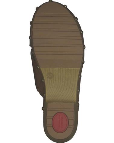 Sandalias de Mujer TAMARIS 837301 NUBUCK CUERO MARRON
