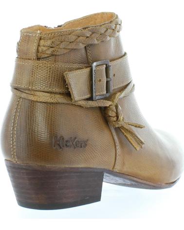 Botines de Mujer KICKERS 512160-50 WESTBOOTS 114 CAMEL