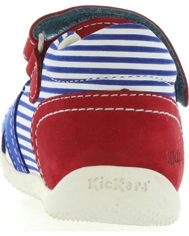 Sandalen für Mädchen und Junge KICKERS 469520 BI SEA 53 BLEU ROUGE