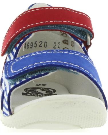 Sandalen für Mädchen und Junge KICKERS 469520 BI SEA 53 BLEU ROUGE