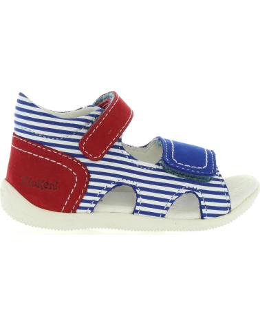 Sandalias de Niña y Niño KICKERS 469520 BI SEA 53 BLEU ROUGE