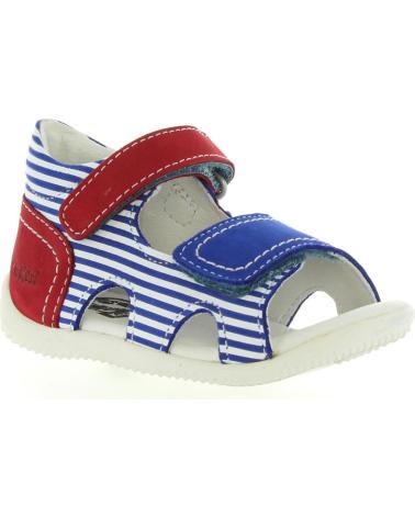 Sandalen für Mädchen und Junge KICKERS 469520 BI SEA 53 BLEU ROUGE