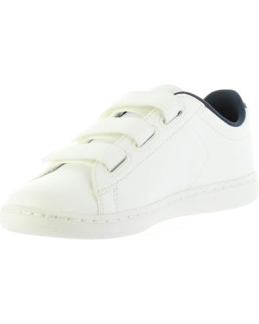 Zapatillas deporte de Niña y Niño LACOSTE 31SPC0002 CARNABY EVO 042 WHT-NVY