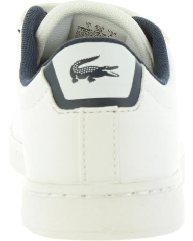 Zapatillas deporte de Niña y Niño LACOSTE 31SPC0002 CARNABY EVO 042 WHT-NVY