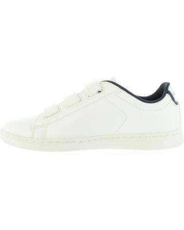 Zapatillas deporte de Niña y Niño LACOSTE 31SPC0002 CARNABY EVO 042 WHT-NVY