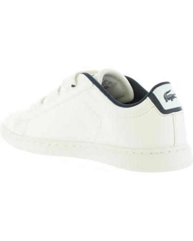 Zapatillas deporte de Niña y Niño LACOSTE 31SPC0002 CARNABY EVO 042 WHT-NVY