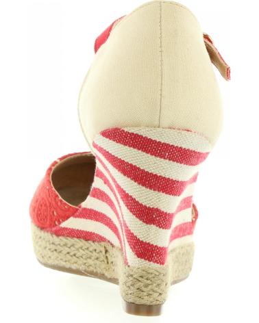 Sandali per Donna MARIA MARE 65870 C18278 TEJIDO CALADO RED
