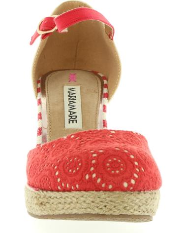 Sandali per Donna MARIA MARE 65870 C18278 TEJIDO CALADO RED
