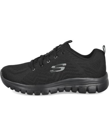 SKECHERS 12615 GRACEFUL - GET CONNECTED NEGRO