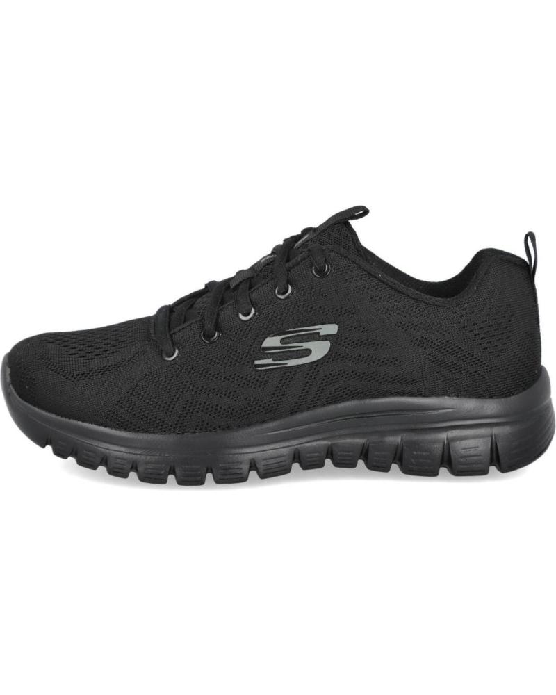 SKECHERS 12615 GRACEFUL - GET CONNECTED NEGRO