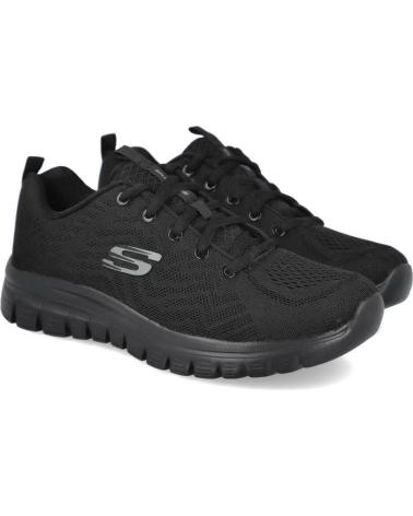 SKECHERS 12615 GRACEFUL - GET CONNECTED NEGRO