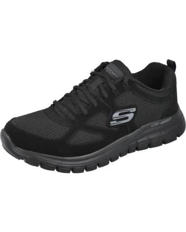 Deportivas de Hombre skechers 52635 ZAPATILLAS BURNS HOMBRE NEGRO